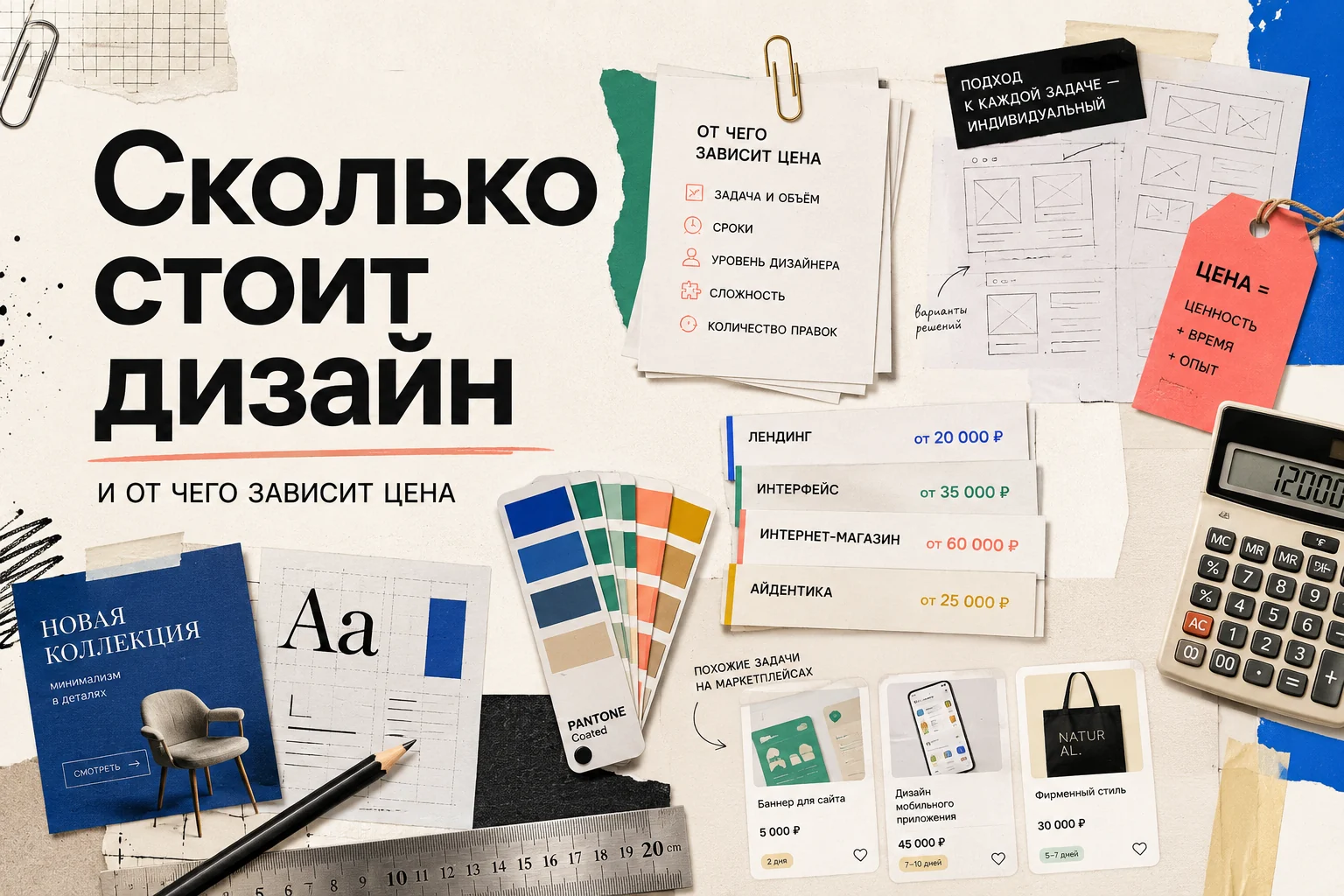 Сколько стоит дизайн и от чего зависит цена