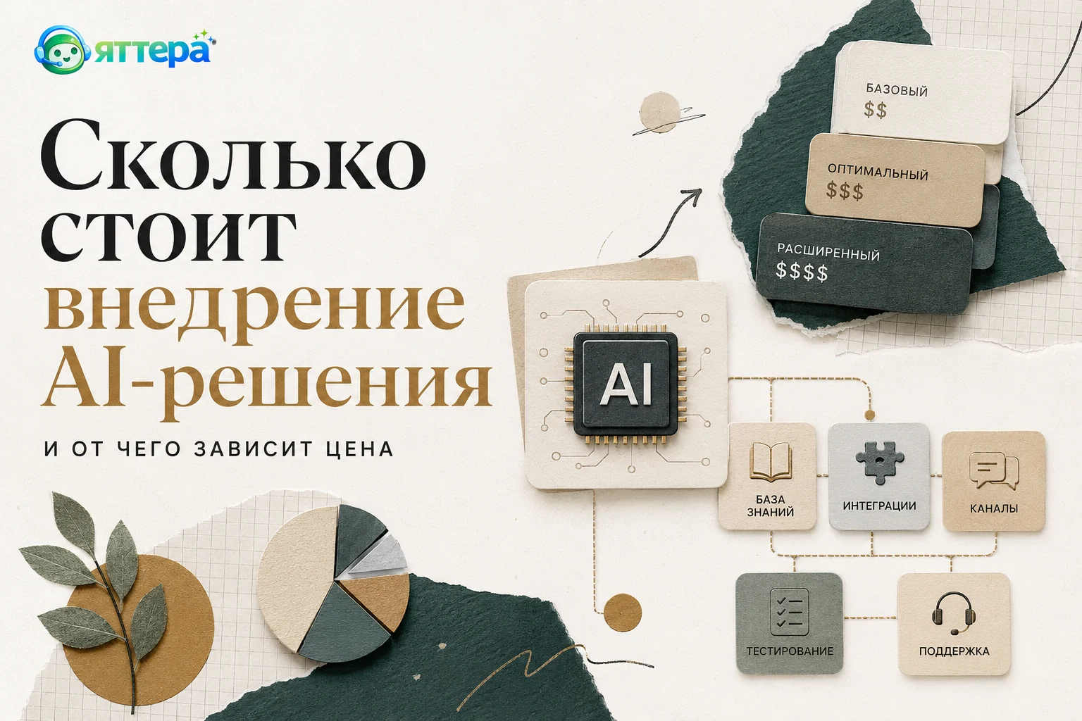 Сколько стоит внедрение AI-решения и от чего зависит цена