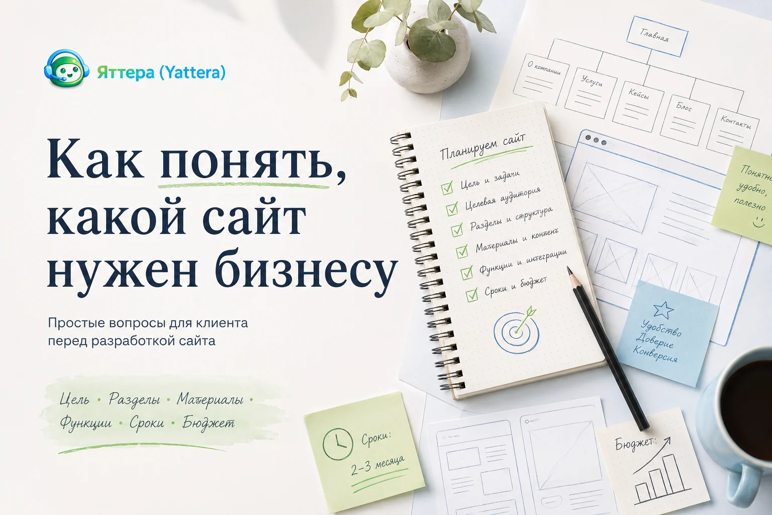 Как понять, какой сайт нужен бизнесу: простые вопросы для клиента