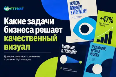 Какие задачи бизнеса решает качественный визуал