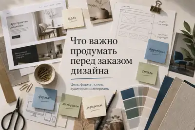 Что важно продумать перед заказом дизайна