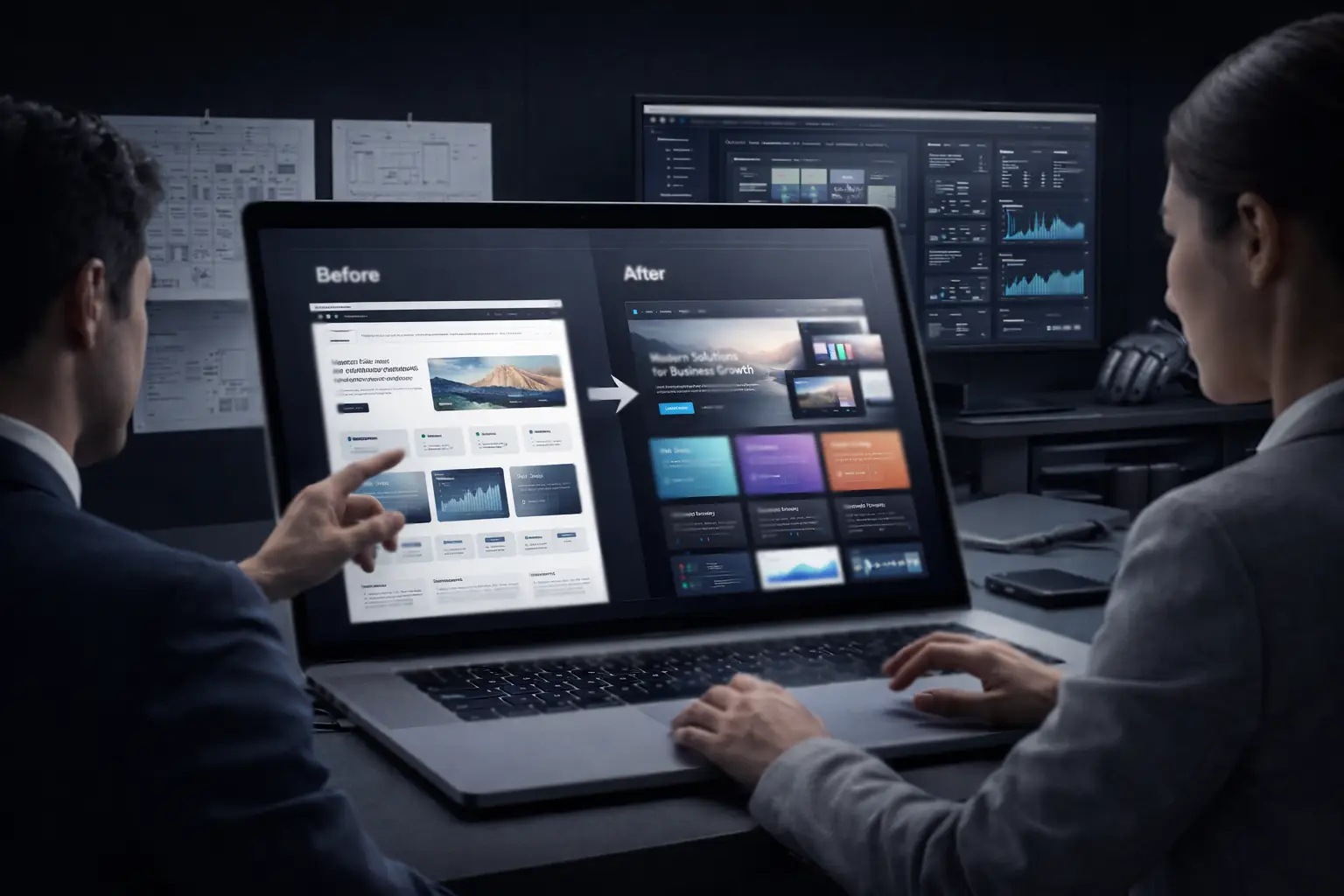 Работаем как с новыми проектами, так и с улучшением, обновлением и усилением уже существующих сайтов.
