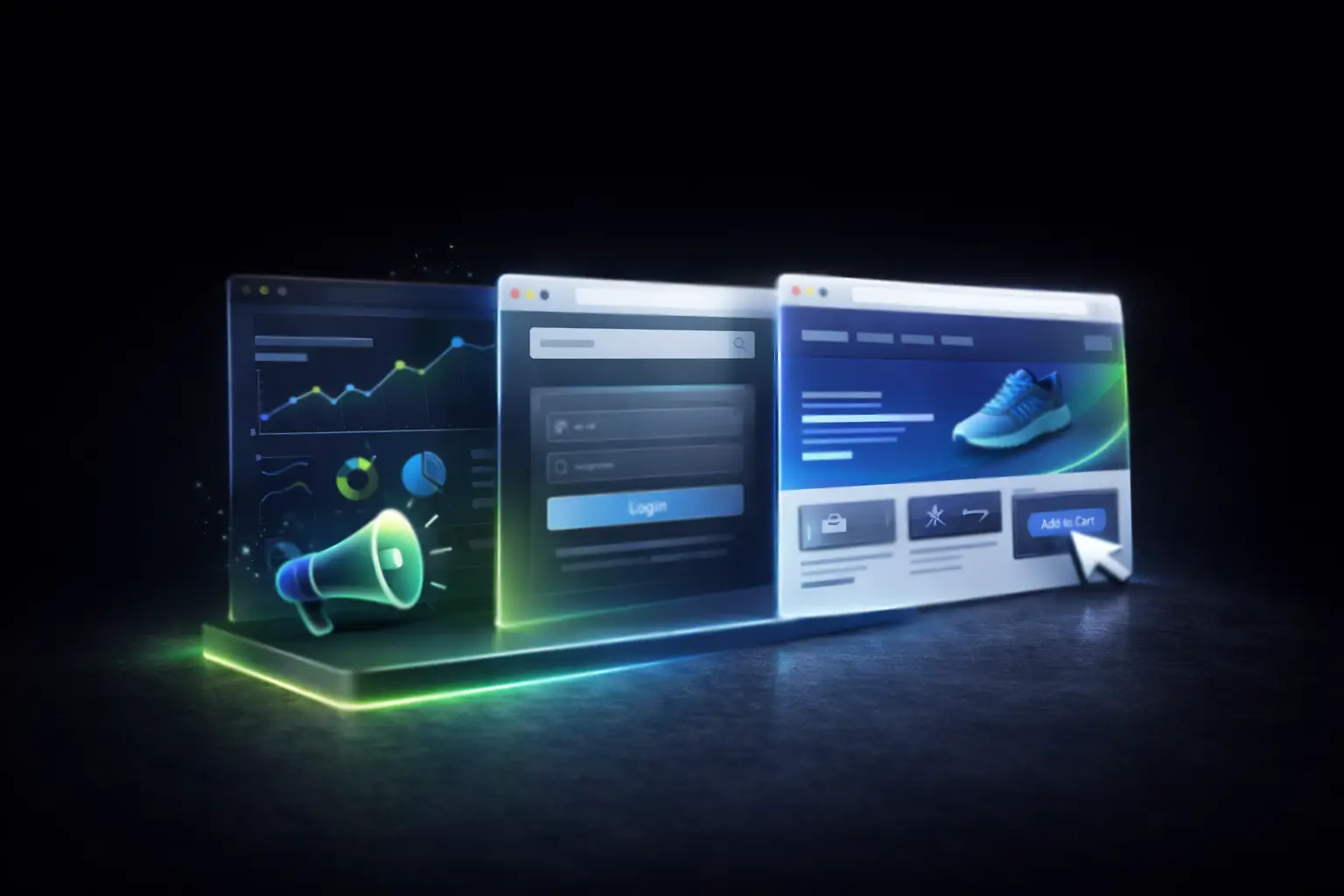 Когда нужен интерфейс, веб-приложение, внутренний сервис или понятная презентация онлайн-продукта.